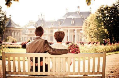 Couple longing dream home
